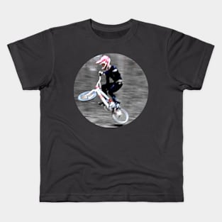 bmx racing Kids T-Shirt